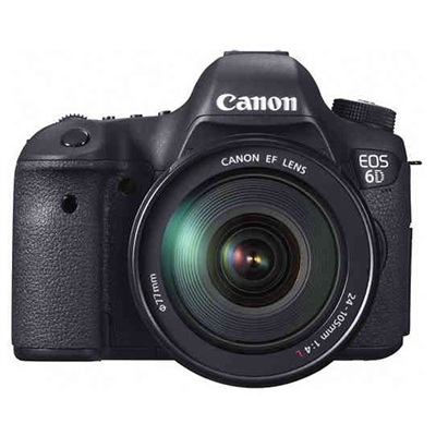 佳能（Canon）EOS 6D 单反套机（EF 24-105mm f/4L IS USM 镜头）